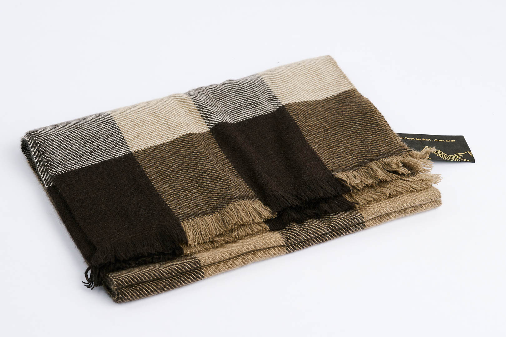 Thumbnail for Men´s Pure cashmere Scarf - Patterned 